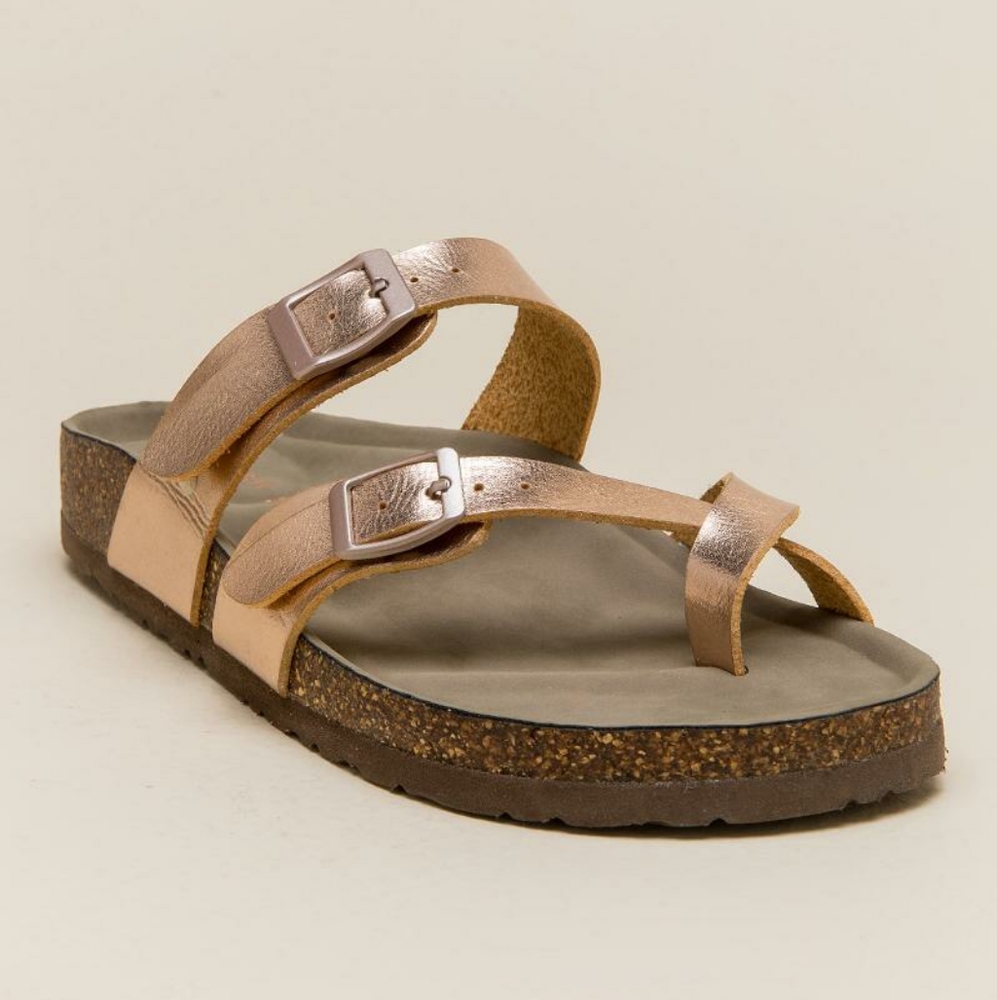 Madden Girl Brycee Rose Gold Sandal ♡ NWOT!